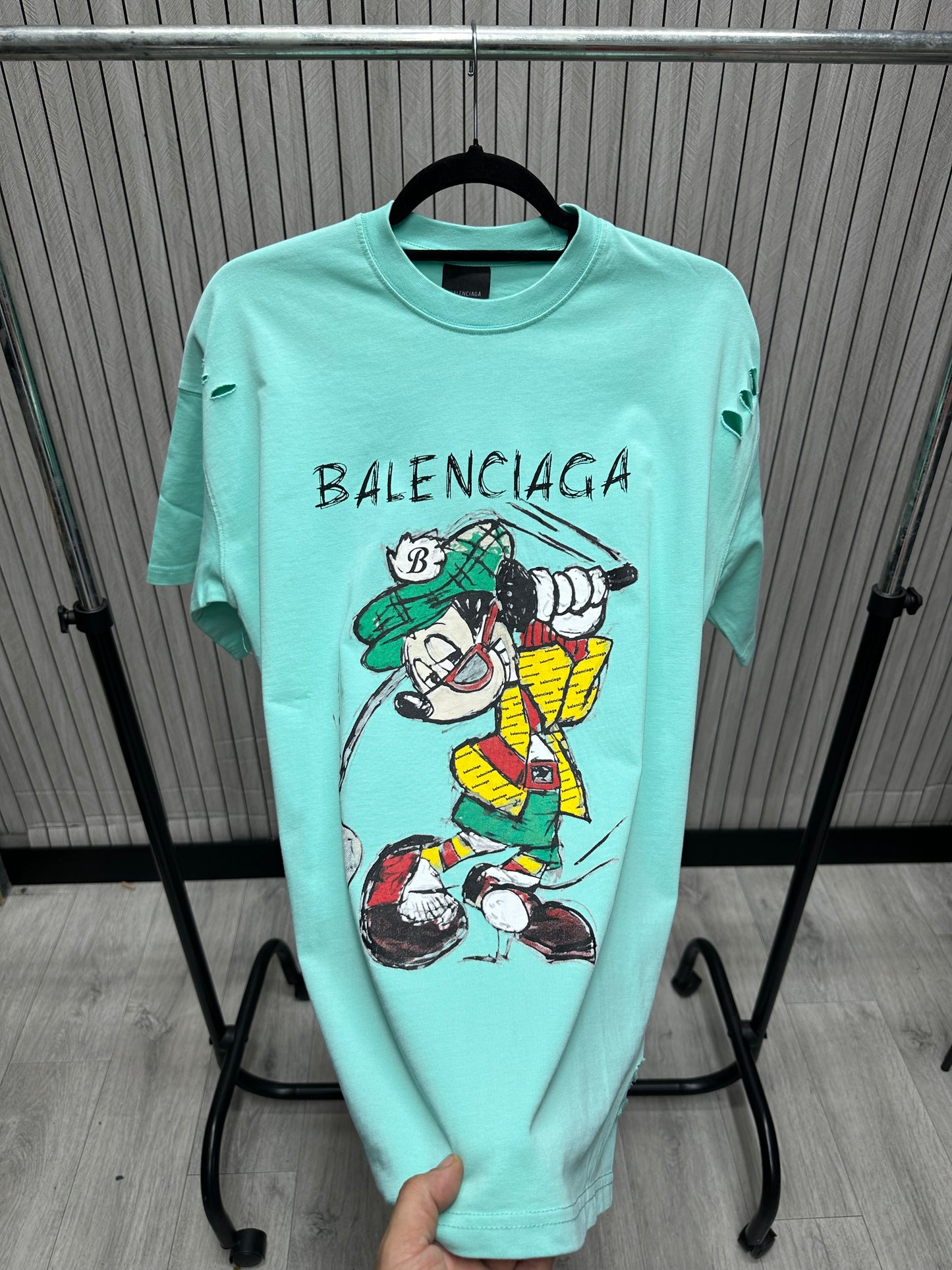 Tricou barbat AB Turcoaz Ripped