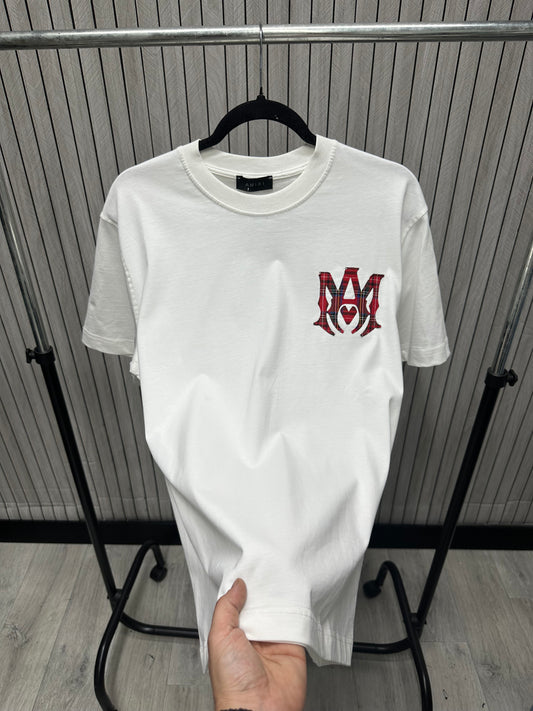 Tricou barbat AMR Alb