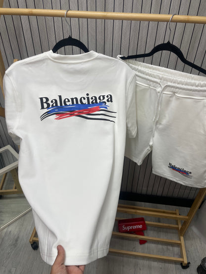 Compleu Barbat Lencig Alb