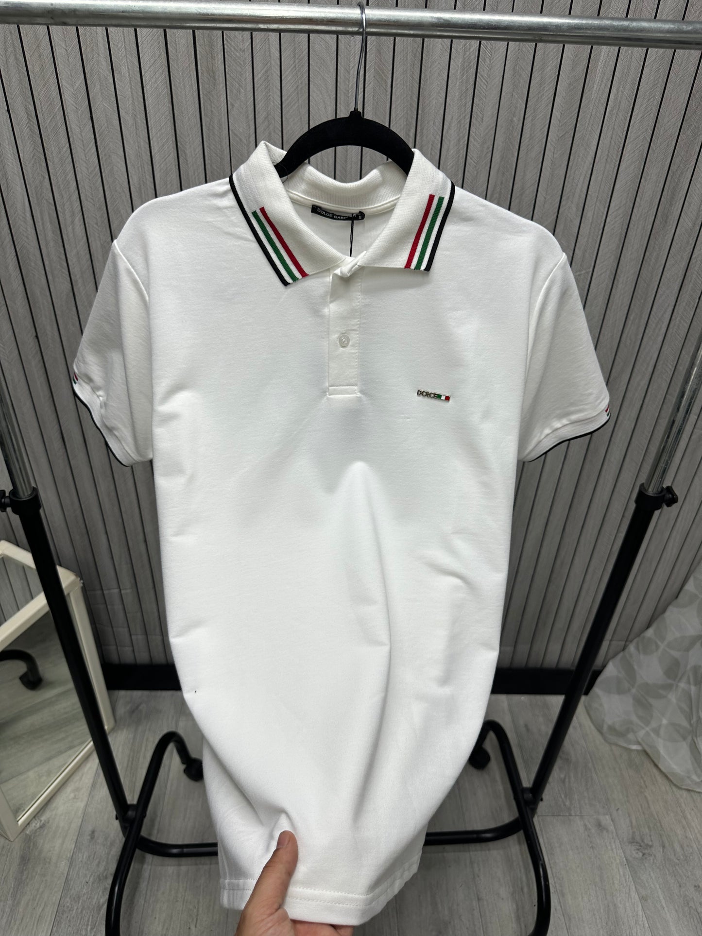 Tricou Barbat DLC Alb Casual