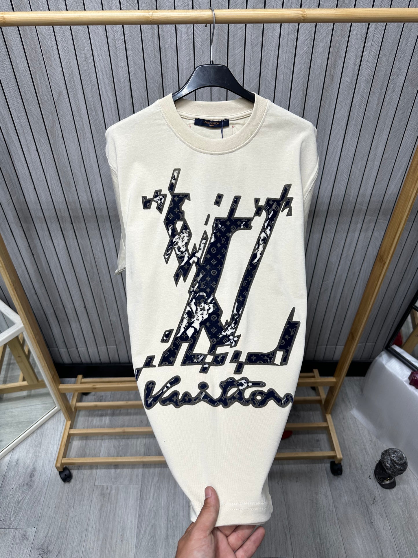 Tricou Barbat Visti Crem