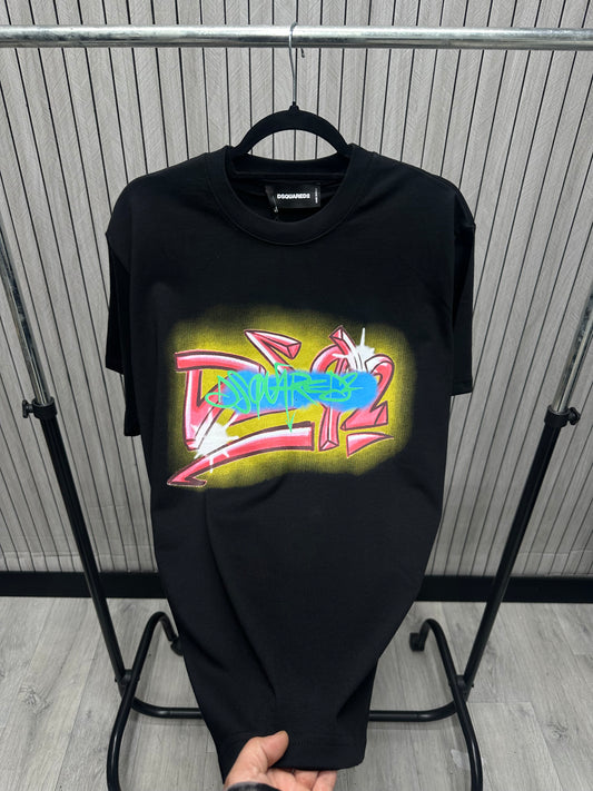 Tricou barbat QD2 Negru