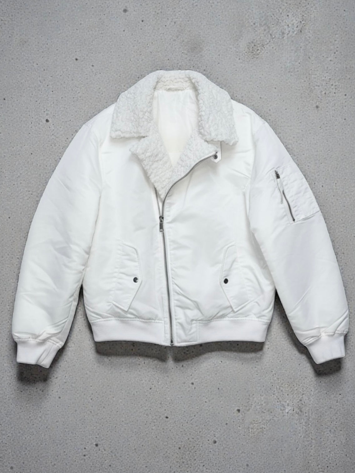 Geaca Barbat SNOW Alb