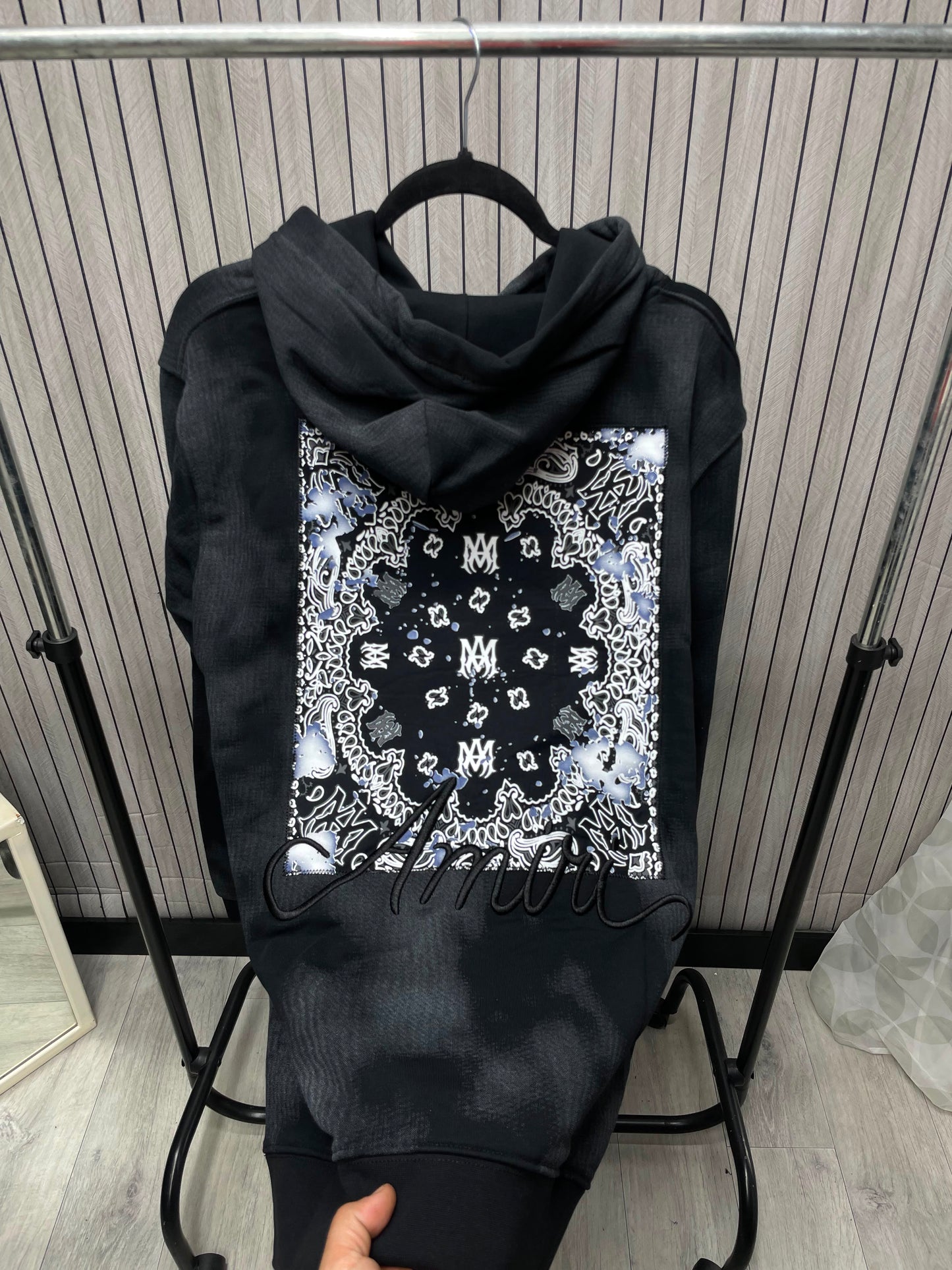 Hanorac Barbat RIA Blk