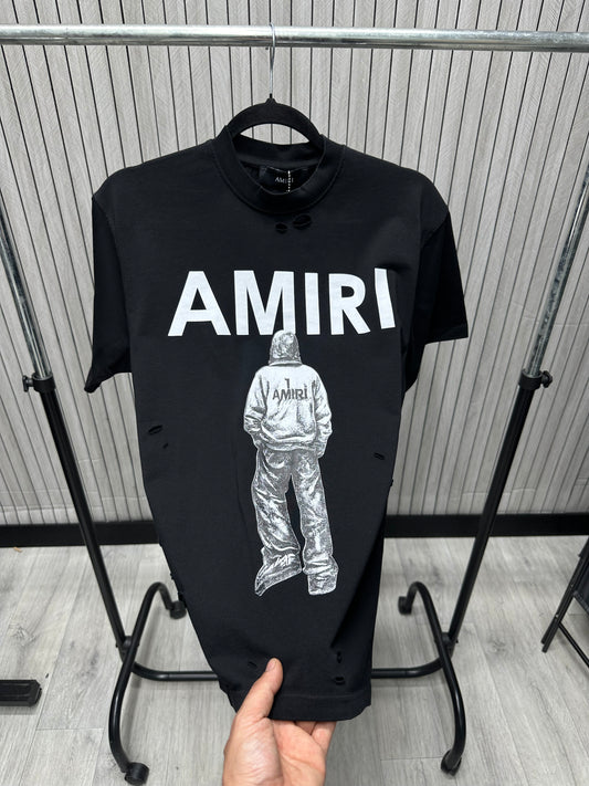 Tricou barbat Ari Negru Ripped