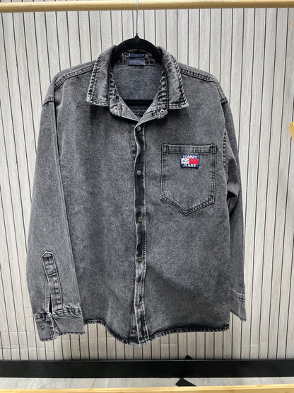 Jacheta barbat denim TM Gri