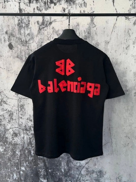 Tricou Barbat BCA Negru-Rosu