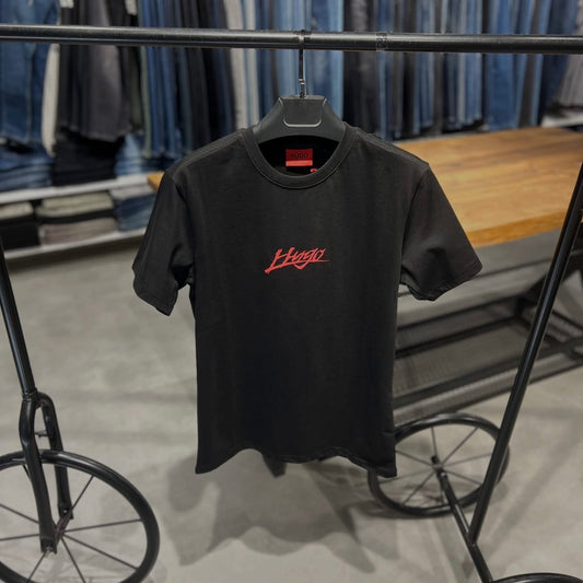 Tricou Barbat H Negru Rosu