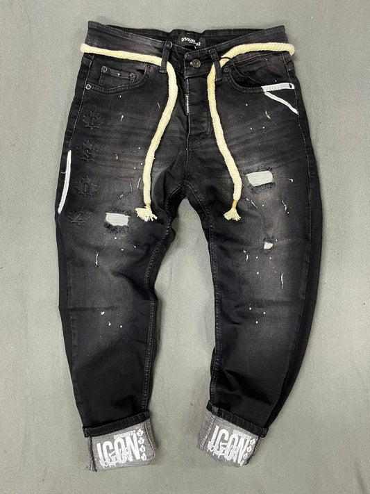 Blugi barbat D-15 Negru