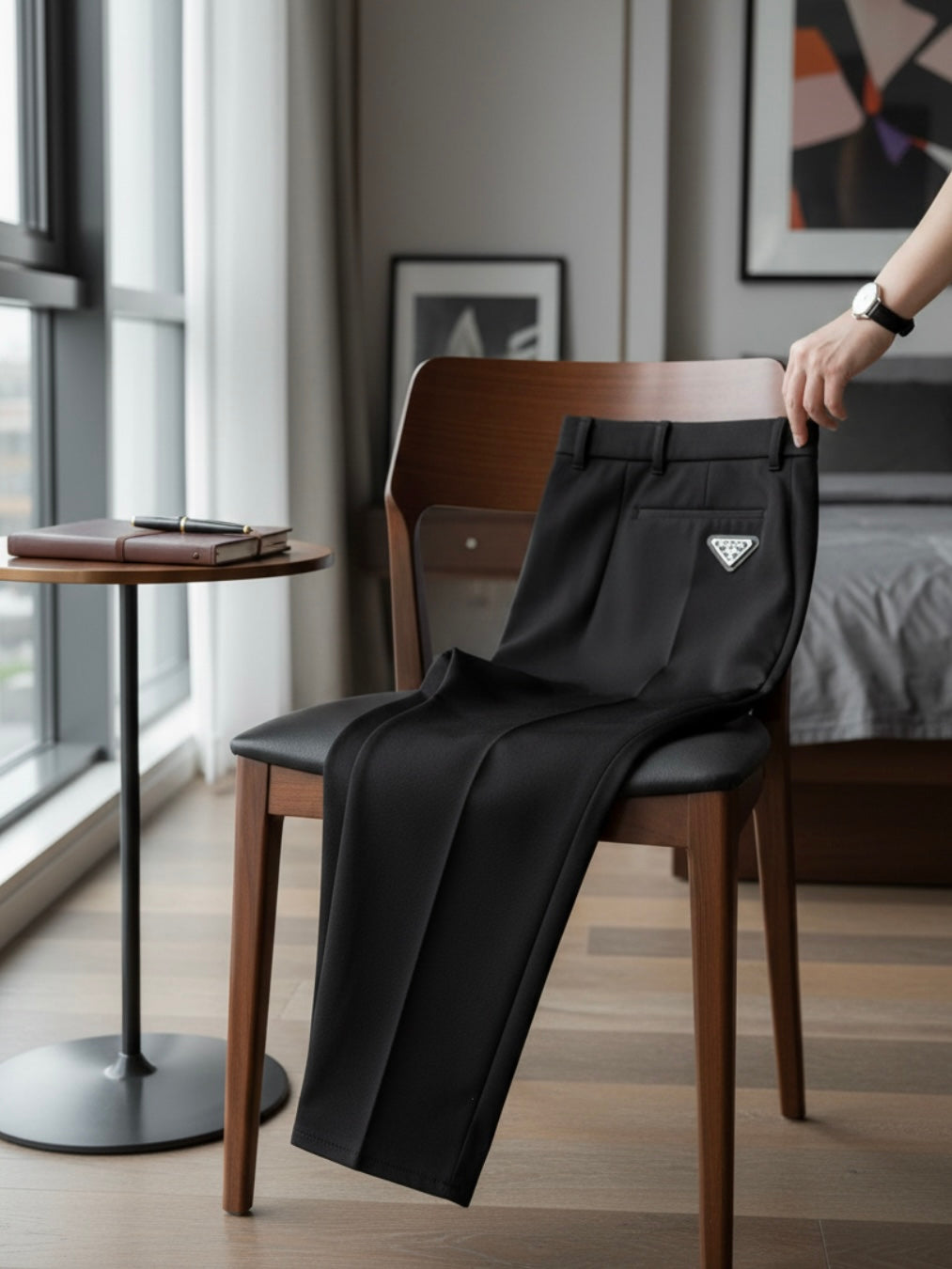 Pantaloni Casual PRD Negru