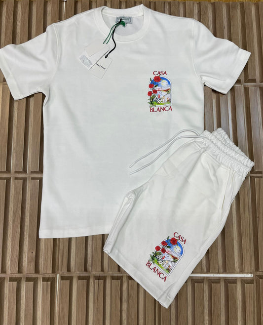 Compleu bărbat CSB Alb