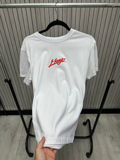 Tricou Barbat H Alb Rosu