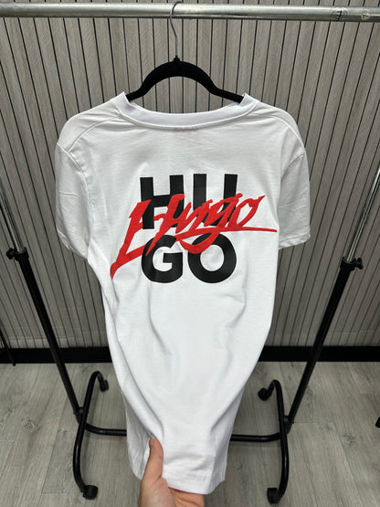 Tricou Barbat H Alb Rosu