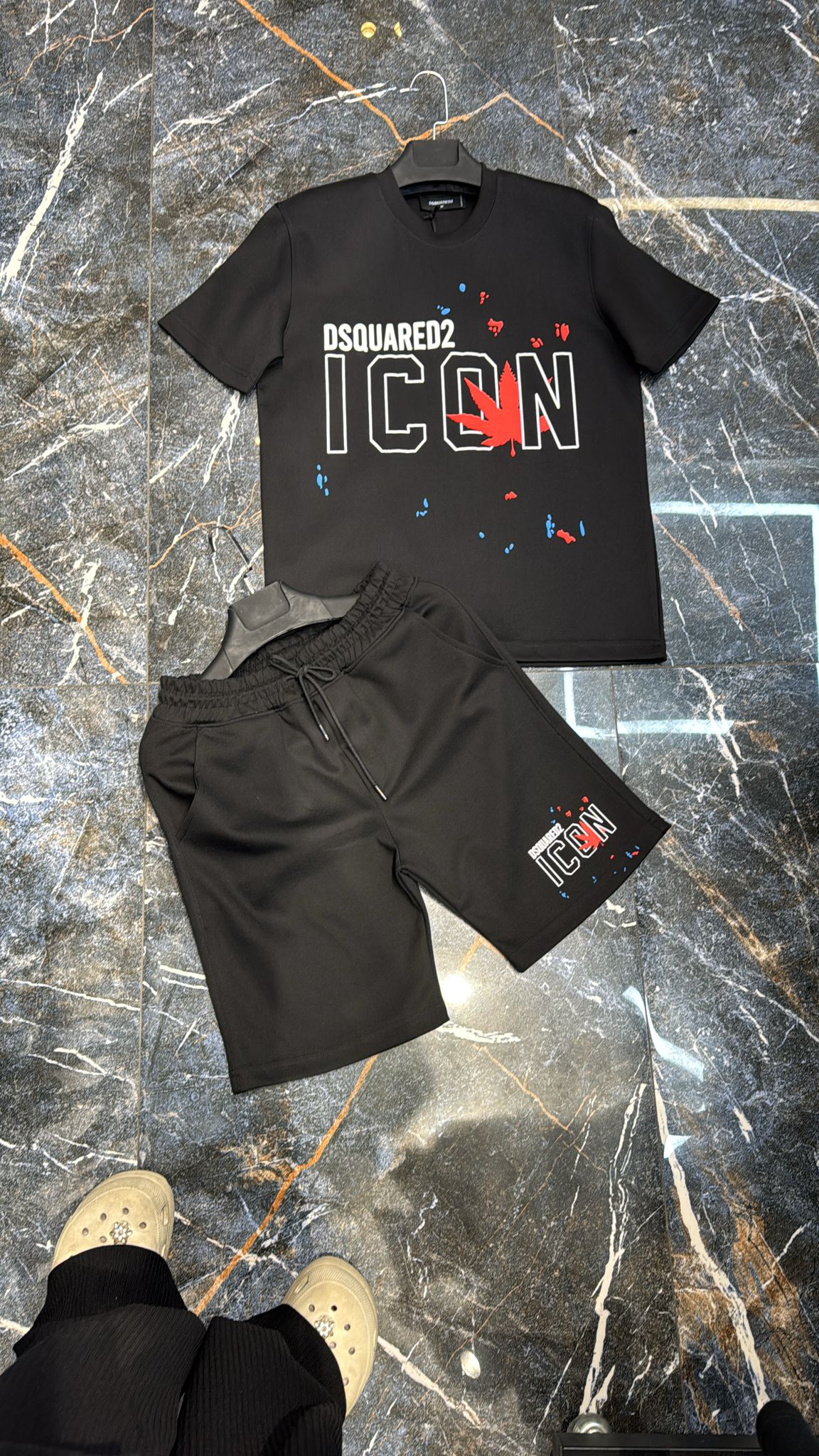 Compleu bărbat DSQ ICN Negru