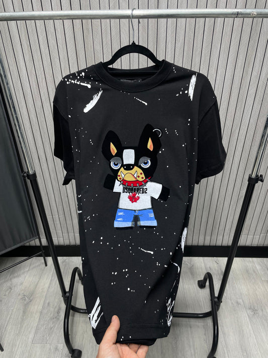 Tricou barbat Buldo Negru