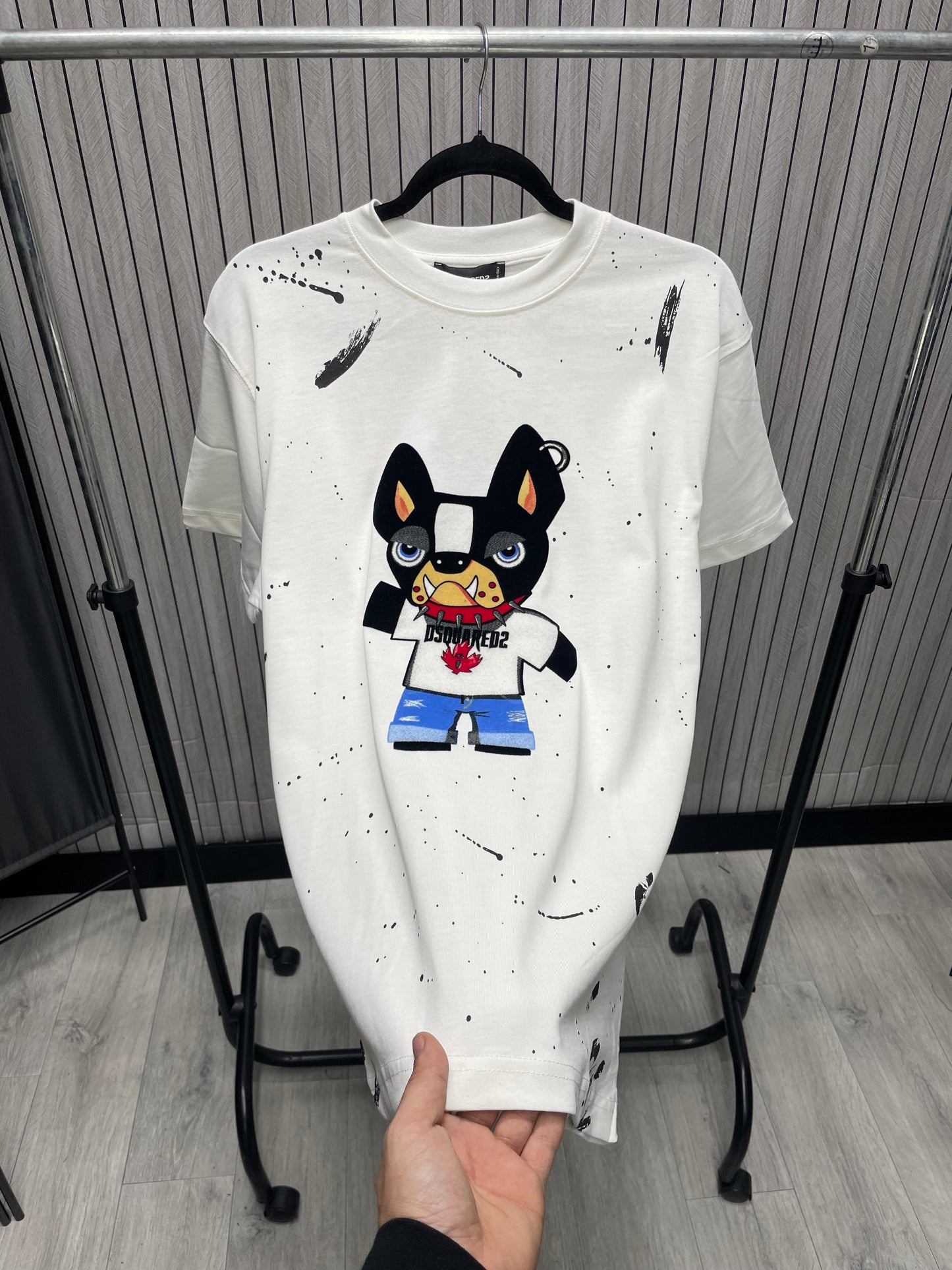 Tricou barbat Buldo Alb
