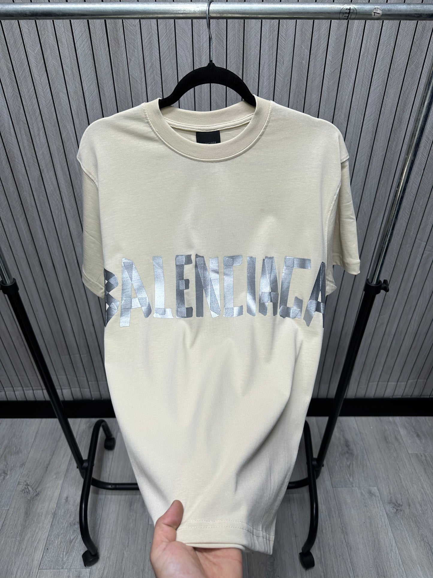 Tricou barbat BLG Crem