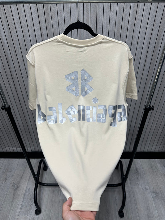 Tricou barbat BLG Crem