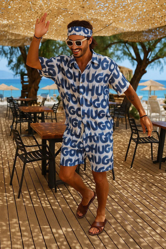 Compleu bărbat HB Alb