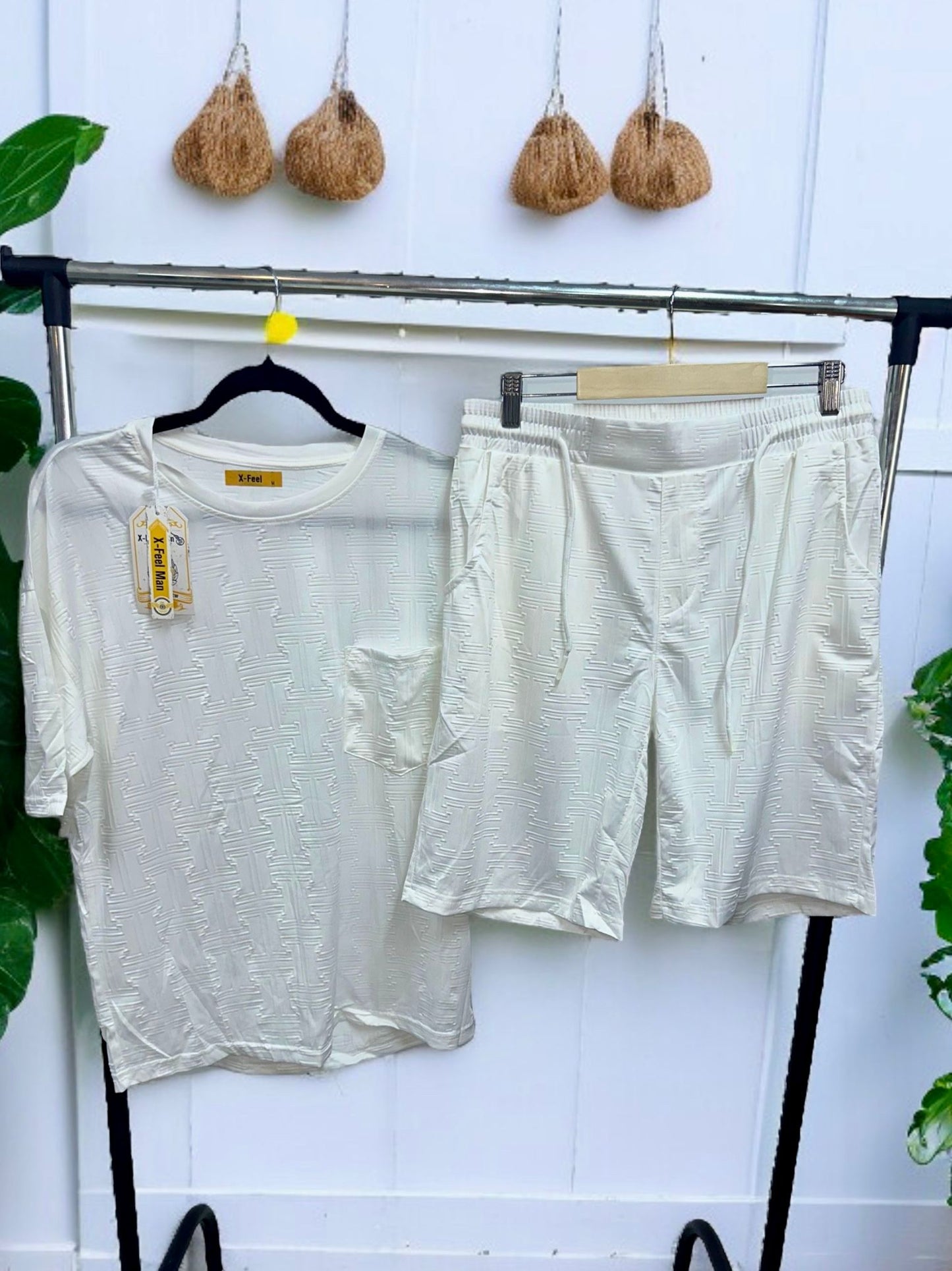 Compleu Bărbat Feel Alb