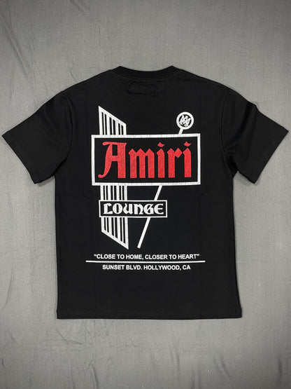 Tricou Barbat AmrRed Negru