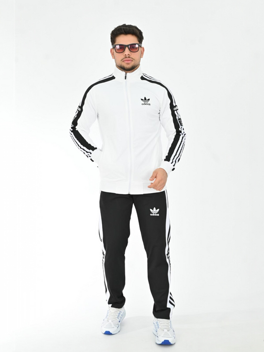 Trening Barbat AOG Alb-Negru