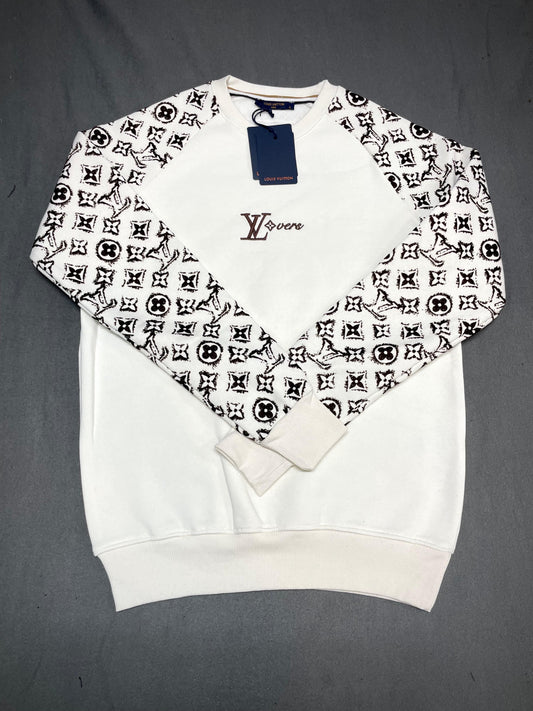 Bluza Barbat V 087 Alb