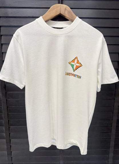 Tricou Barbat Luvi Alb