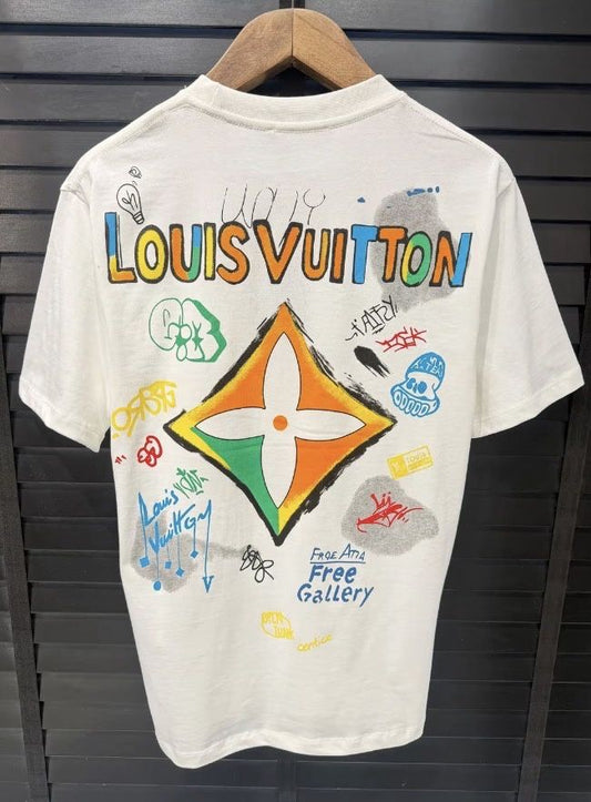 Tricou Barbat Luvi Alb