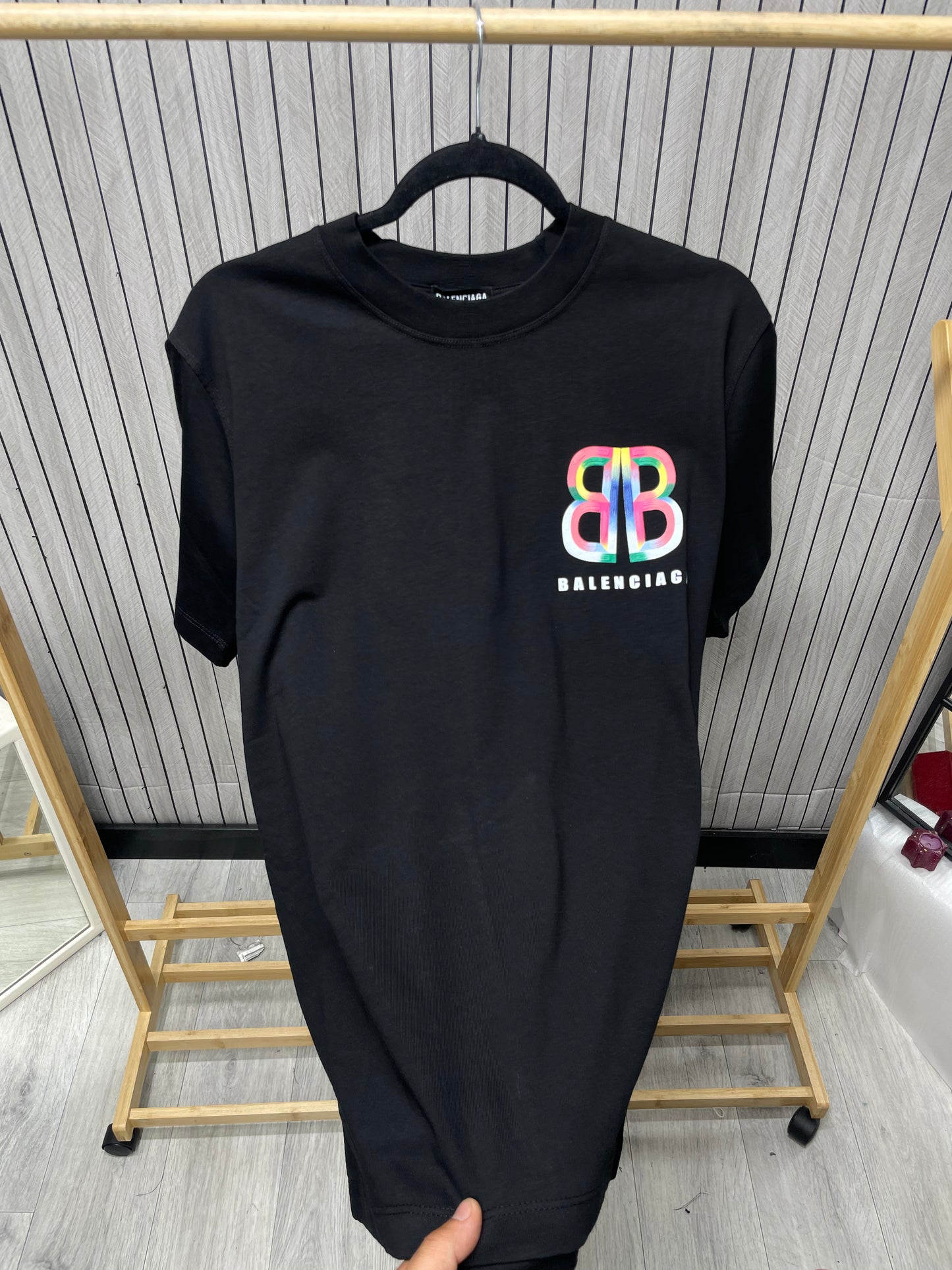 Tricou Bărbat Rainbow Negru
