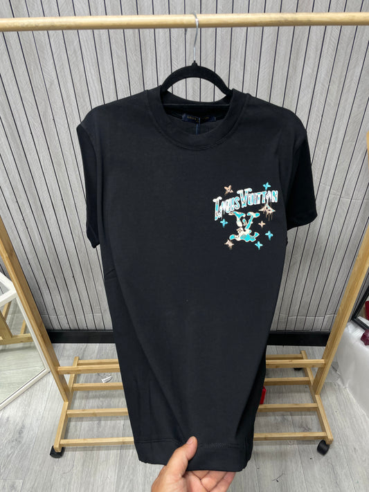 Tricou Bărbat Vit Negru