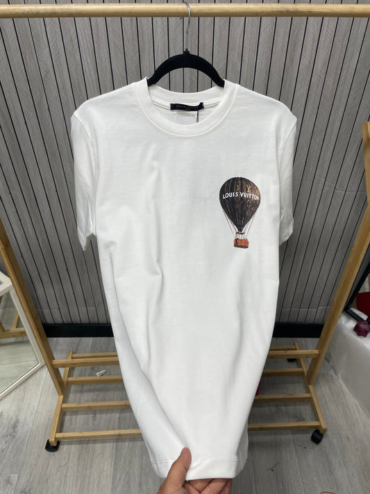 Tricou Bărbat Baloon Alb
